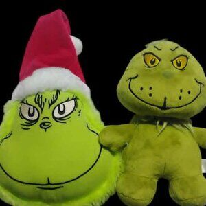 Grinch Tree topper w/ Baby Grinch